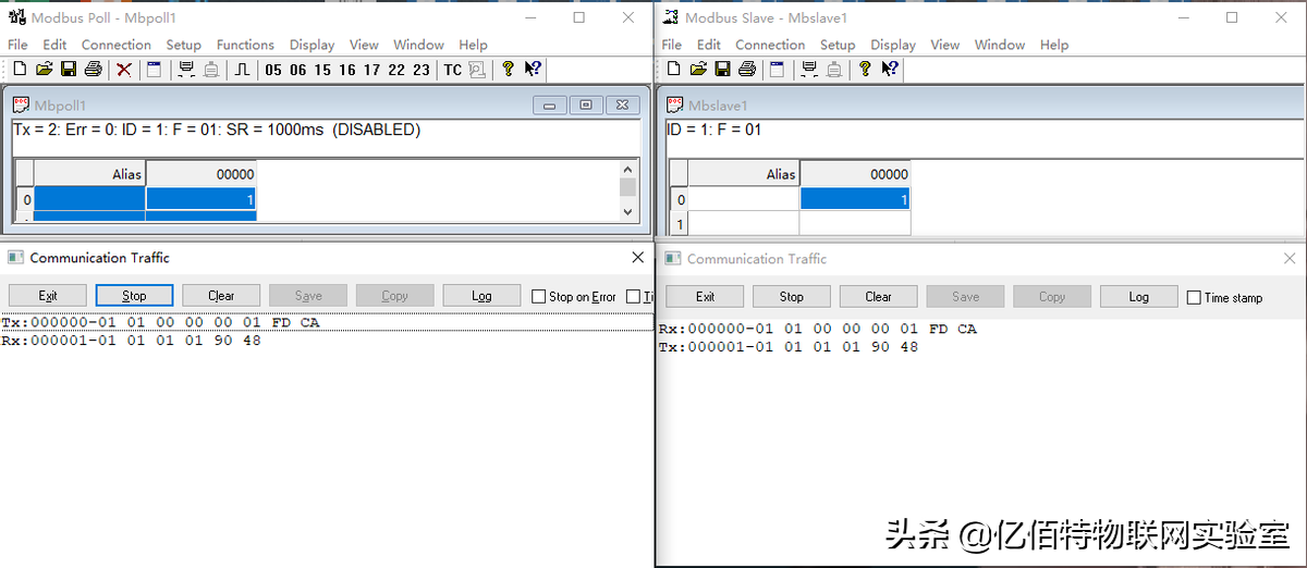 modbus功能码详解（modbus地址对照表了解）